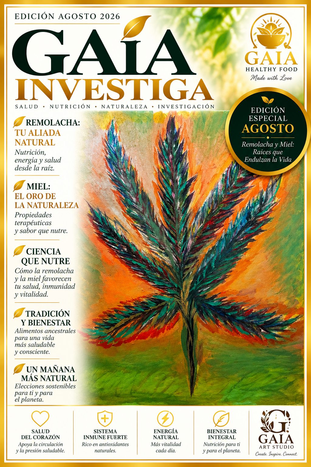 Portada GAIA Investiga — Edición de Agosto 2026