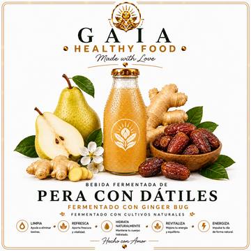 Burbuja Pera con Dátiles de GAIA