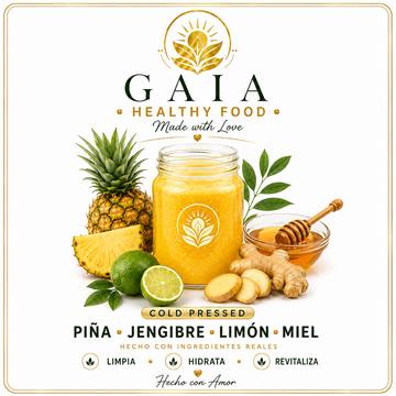 Jugo Piña y Jengibre de GAIA